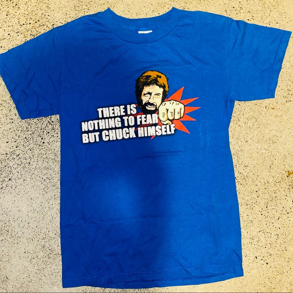RARE CHUCK NORRIS T SHIRT